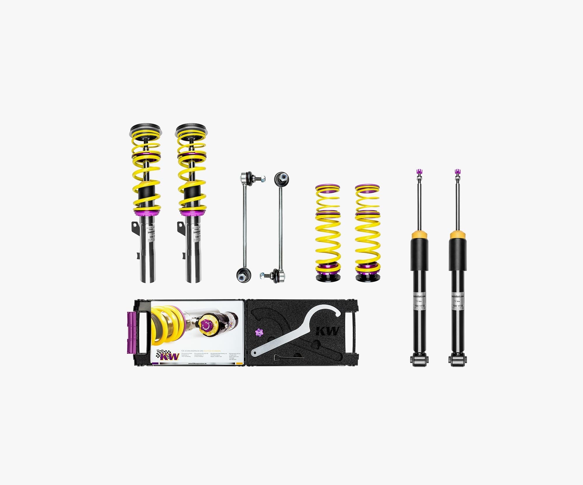 gepfeffert.com Gewindefahrwerk V2 Audi A4 B6/B7 Typ 8E 2WD & quattro
