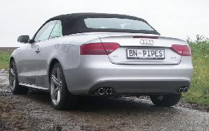 BN Pipes Audi A5 B8 Auspuffanlage ab Kat für 3,0TDI