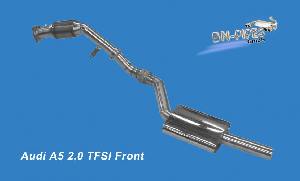 BN Pipes Audi A5 B8 Vorrohr + VSD & 200 cpsi Kat für 2,0TFSI