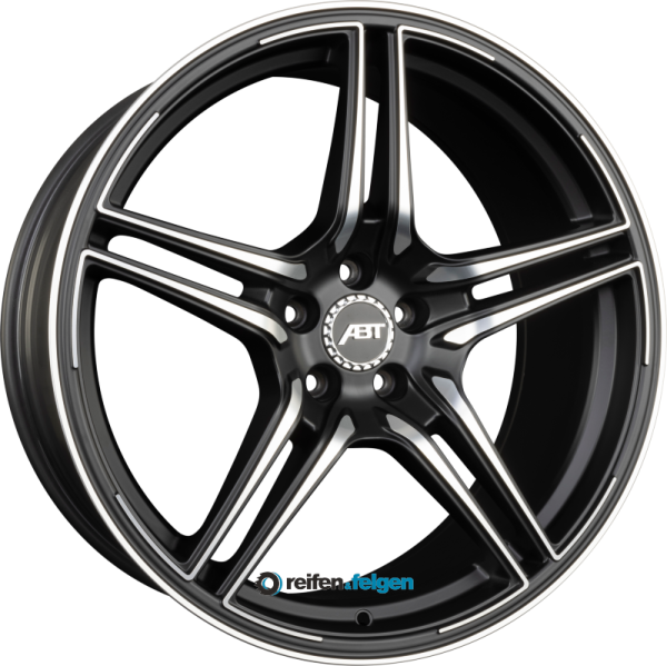 ABT FR 8.5x20 ET40 5x112 NB66.6 Mystic Black werk91-4 8,5x20 ET40 5x112 Alufelge Schwarz