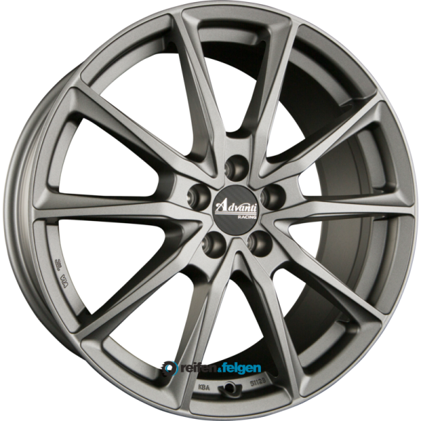 ADVANTI CENTURIO (ADV15) 7.5x17 ET40 5x100 NB63.4 DARK - Matt Gunmetal