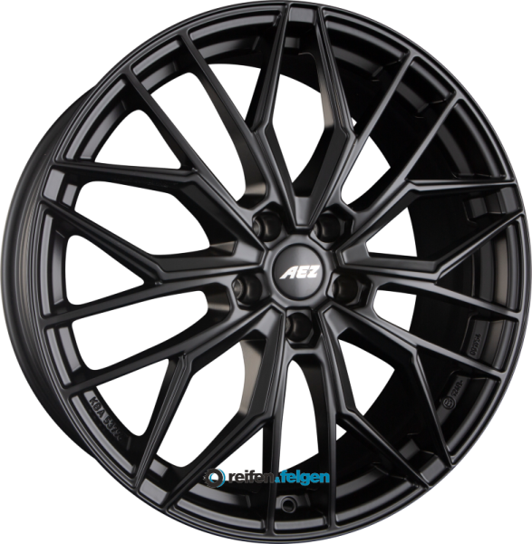AEZ PORTO 9x19 ET44 5x112 NB66.6 Black Matt
