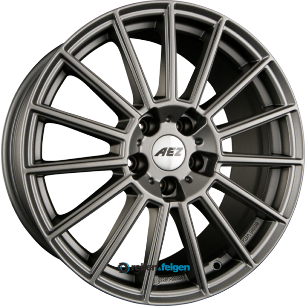 AEZ STEAM 8.5x19 ET40 5x112 NB66.6 GRAPHITE - Graphite Matt