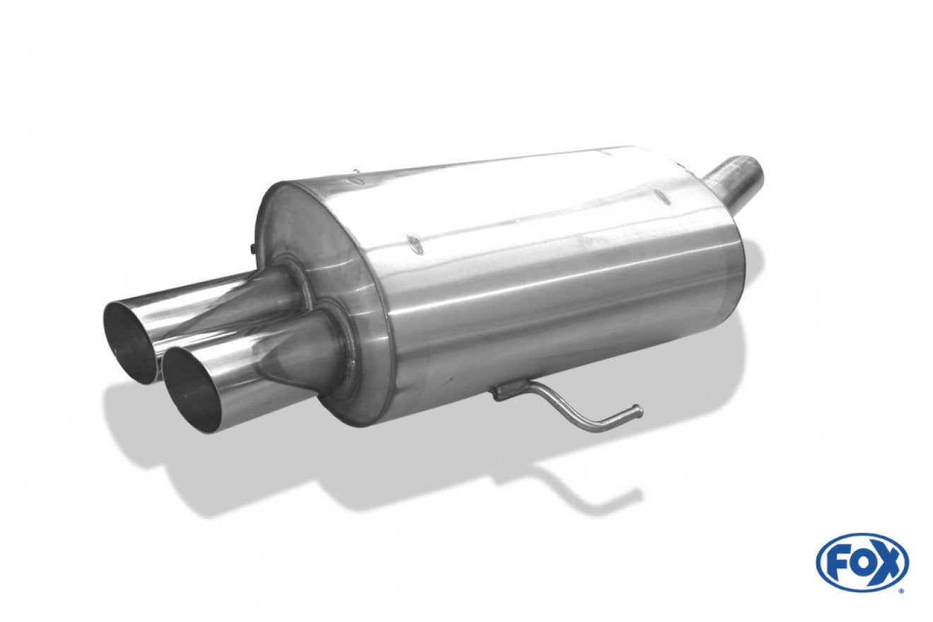 Fox Auspuff Sportauspuff Endschalldämpfer für Alfa Romeo 156
