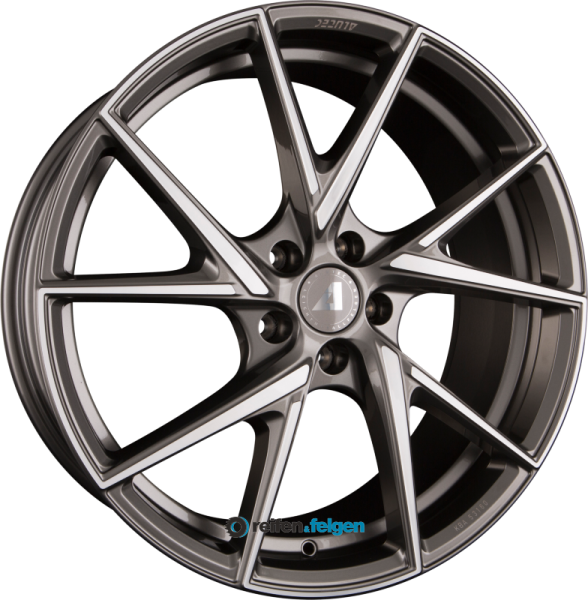 ALUTEC ADX.01 8.5x18 ET47 5x108 NB70.1 Metallic-Platinum Frontpoliert