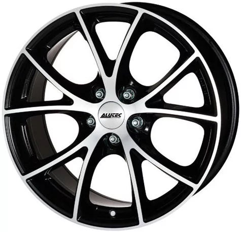 ALUTEC CULT 7x16 ET45 5x114.3 NB70.1 Diamant-Schwarz Frontpoliert