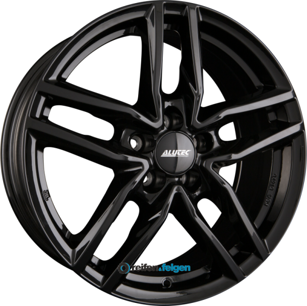 ALUTEC IKENU 6.5x16 ET32 4x108 NB65.1 Diamant-Schwarz