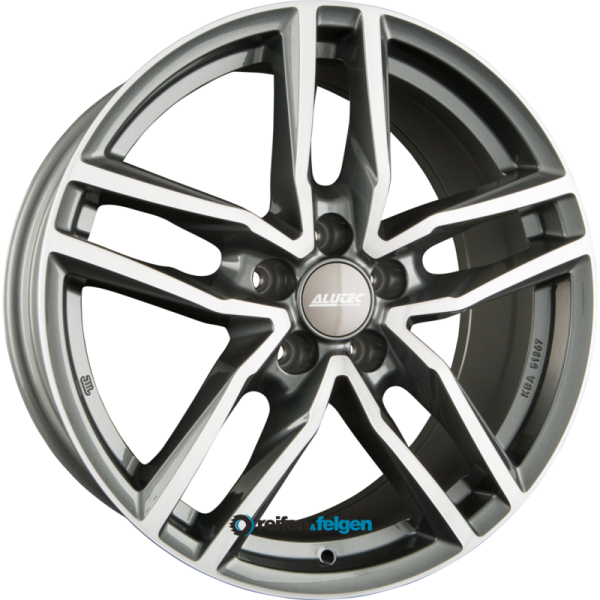 ALUTEC IKENU 6.5x16 ET38 5x105 NB56.6 Graphit Frontpoliert