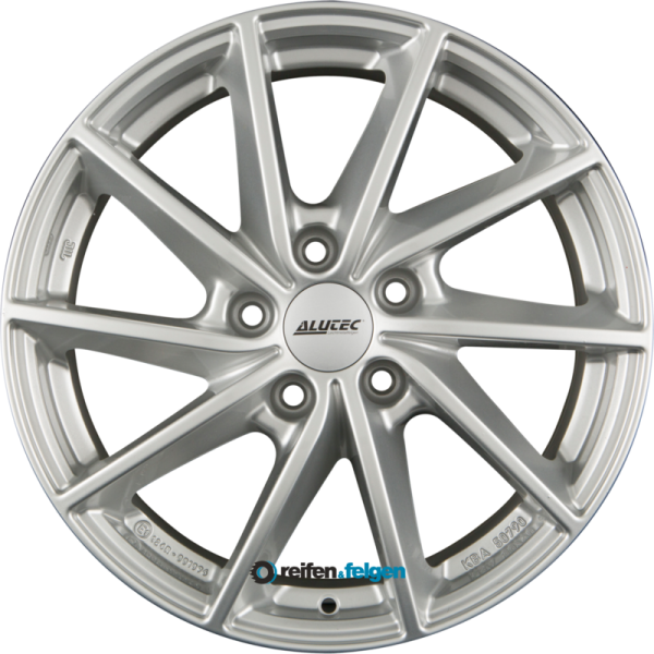 ALUTEC SINGA 6.5x16 ET38 5x114.3 NB67.1 Polar-Silber