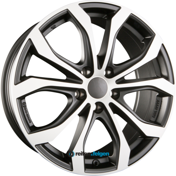 ALUTEC W10 9x20 ET43 5x108 NB70.1 Racing-Schwarz Frontpoliert