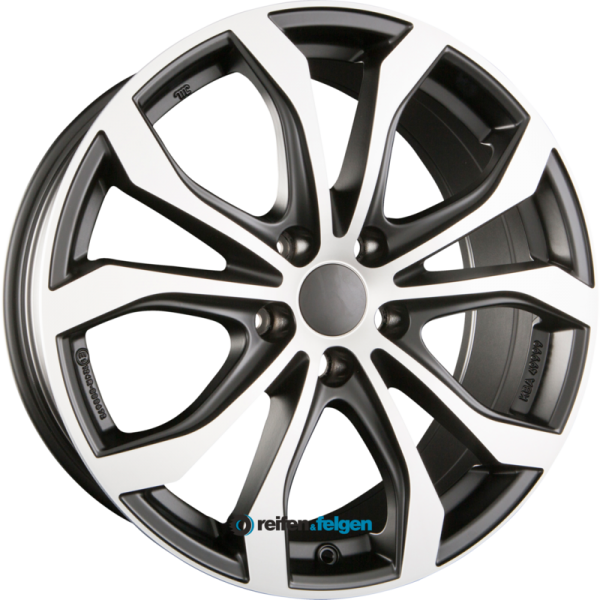 ALUTEC W10X 9x20 ET20 5x112 NB66.6 Racing-Schwarz Frontpoliert