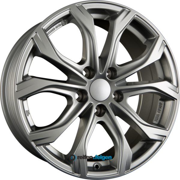 ALUTEC W10X 9x20 ET52 5x127 NB71.6 Polar-Silber