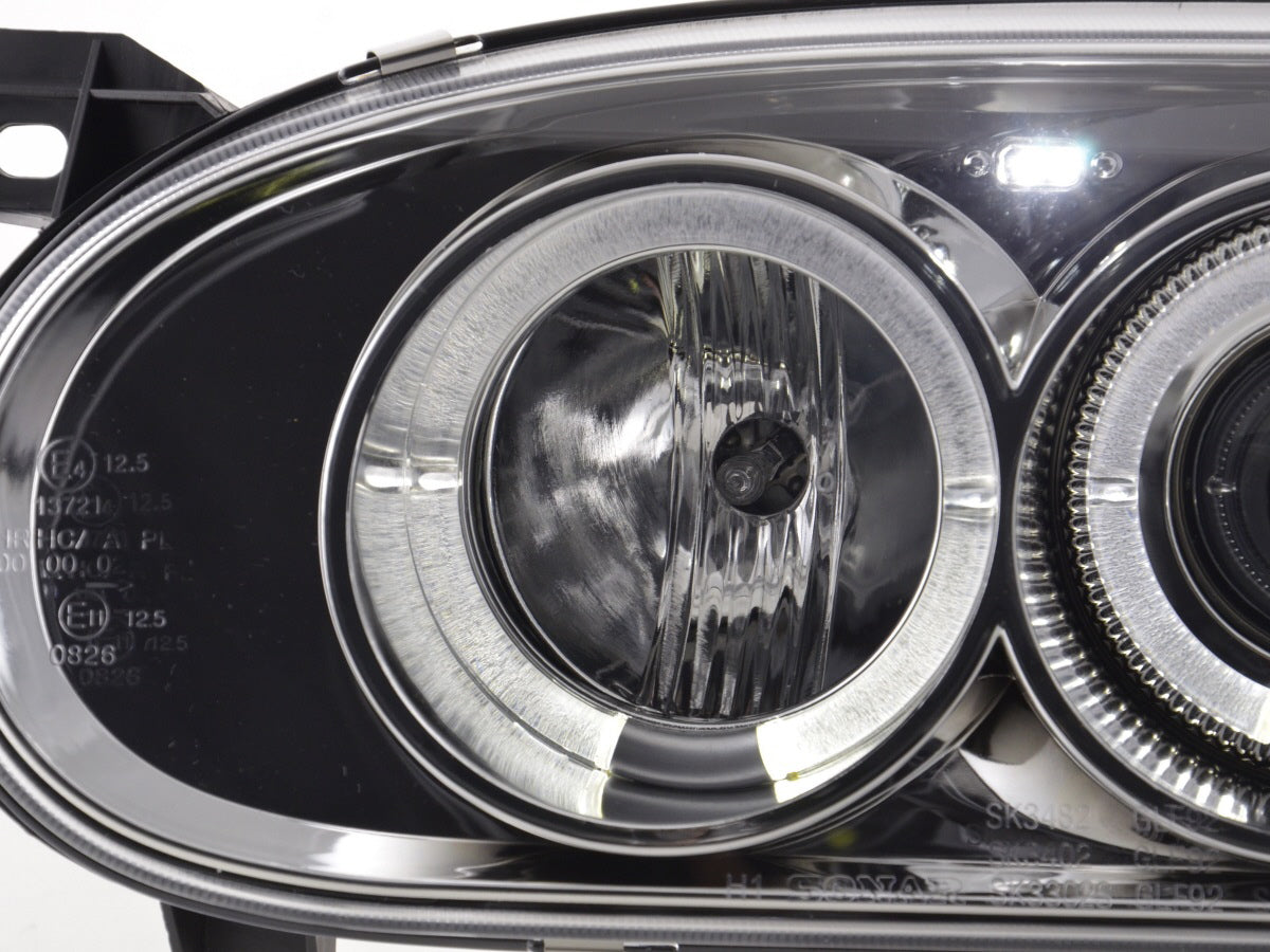 Scheinwerfer Set VW Golf 3 Typ 1HXO 1 EXO 91-97 chrom