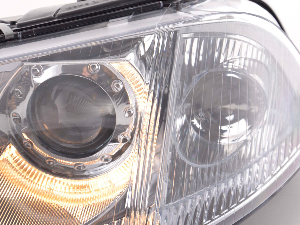 Scheinwerfer Set Angel Eyes VW Passat Typ 3BG 00-05 chrom