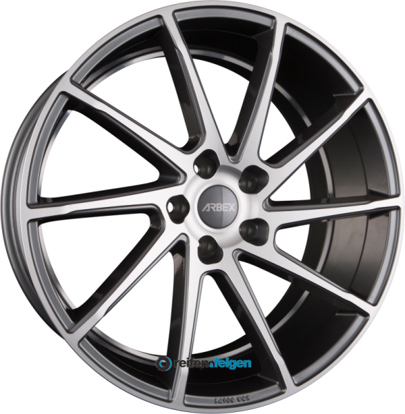 ARBEX ARBEX 3 8.5x19 ET35 5x114.3 NB72.6 Titan Polish