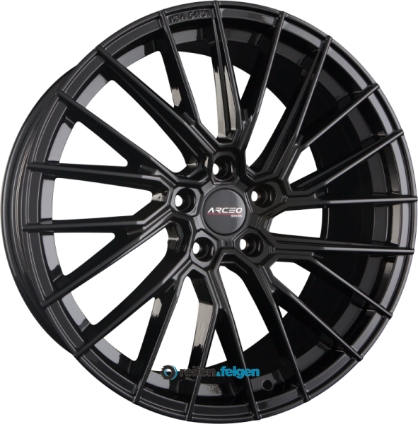 ARCEO WHEELS ASW-02 8.5x19 ET35 5x112 NB73.1 Glossy Black