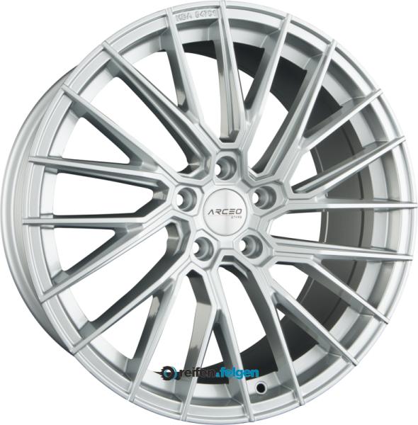 ARCEO WHEELS ASW-02 8.5x19 ET35 5x112 NB73.1 Silver