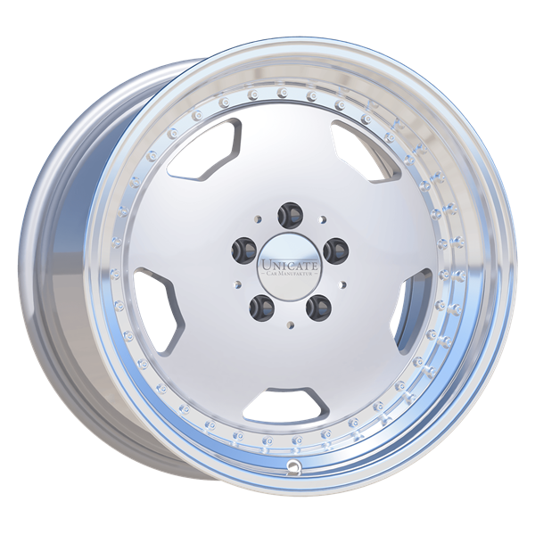 UNICATE WHEELS AERO CLASSIC 10,0x17 5x112 ET17 Hyper Silver Lip Polished