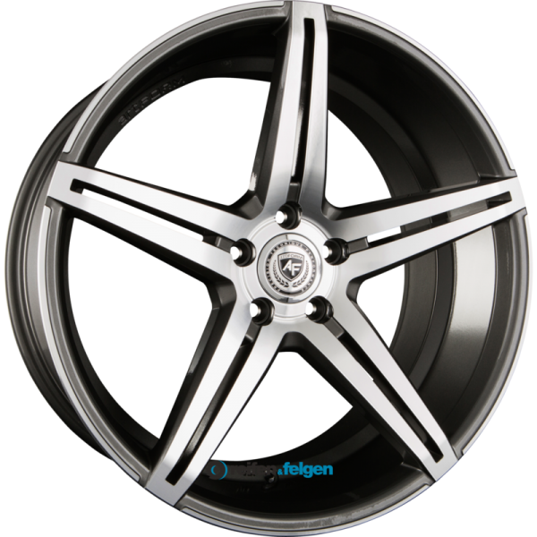 artFORM AF-301 11x20 ET30 5x112 NB66.6 Gunmetal Polished