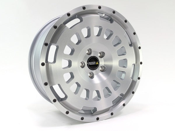 Twin-Monotube-Projekt All Terrain Zero Lip 9x20 ET42 5x120 Silber GebürstET