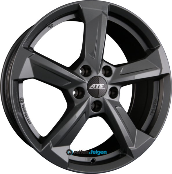 ATS AUVORA 7.5x17 ET38 5x112 NB66.6 Dark-Grey