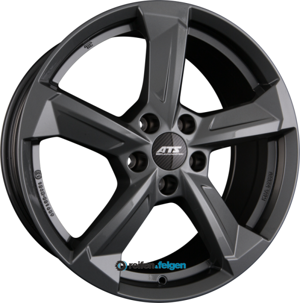 ATS AUVORA 8.5x19 ET28 5x112 NB66.6 Dark-Grey