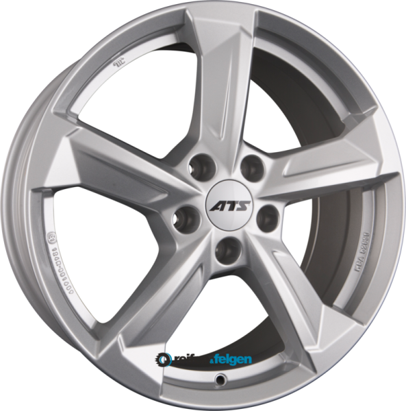 ATS AUVORA 8x18 ET40 5x112 NB66.6 Polar-Silber