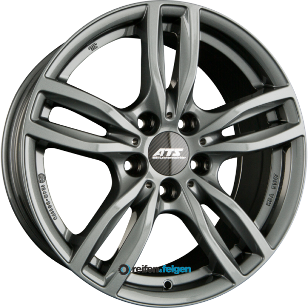 ATS EVOLUTION 7.5x17 ET30 5x112 NB66.6 Dark-Grey