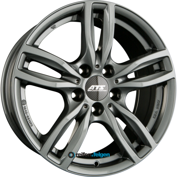 ATS EVOLUTION 8x18 ET43 5x108 NB63.4 Dark-Grey