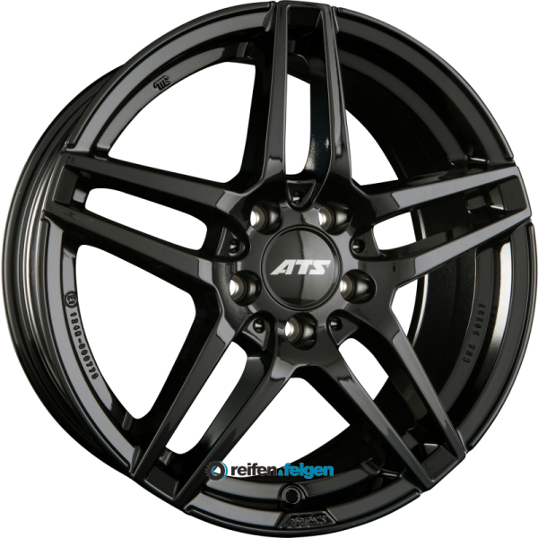 ATS MIZAR 8.5x19 ET62 5x112 NB66.6 Diamant-Schwarz