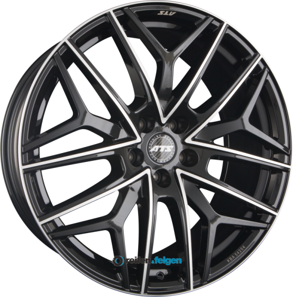 ATS PASSION 10.5x20 ET18 5x112 NB66.6 Diamant-Schwarz Frontpoliert