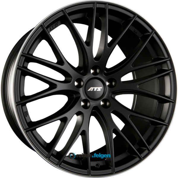 ATS PERFEKTION 8x18 ET42 5x112 NB70.1 Racing-Schwarz Hornpoliert