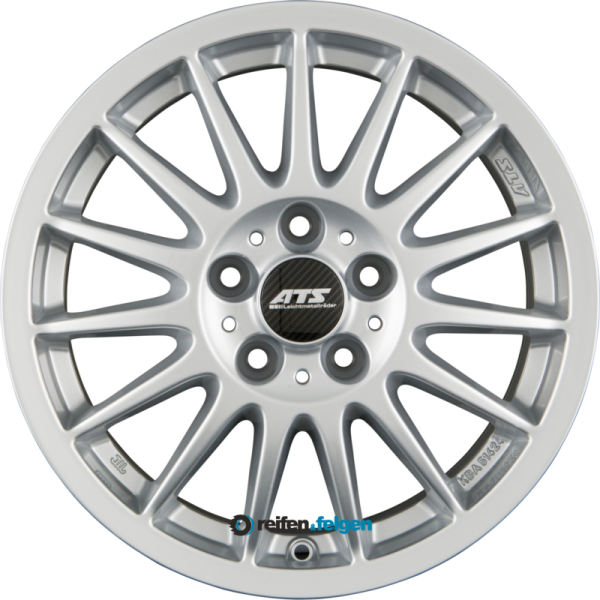 ATS STREETRALLYE 6.5x16 ET38 5x100 NB57.1 Polar Silber