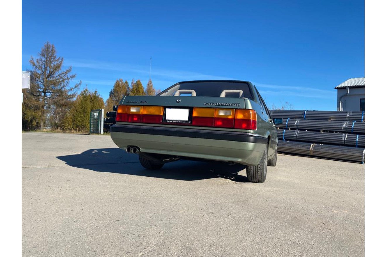 Fox Auspuff Sportauspuff Komplettanlage für Audi 80/90 1,3 1,6 1,8 1,9 2,0 2,1