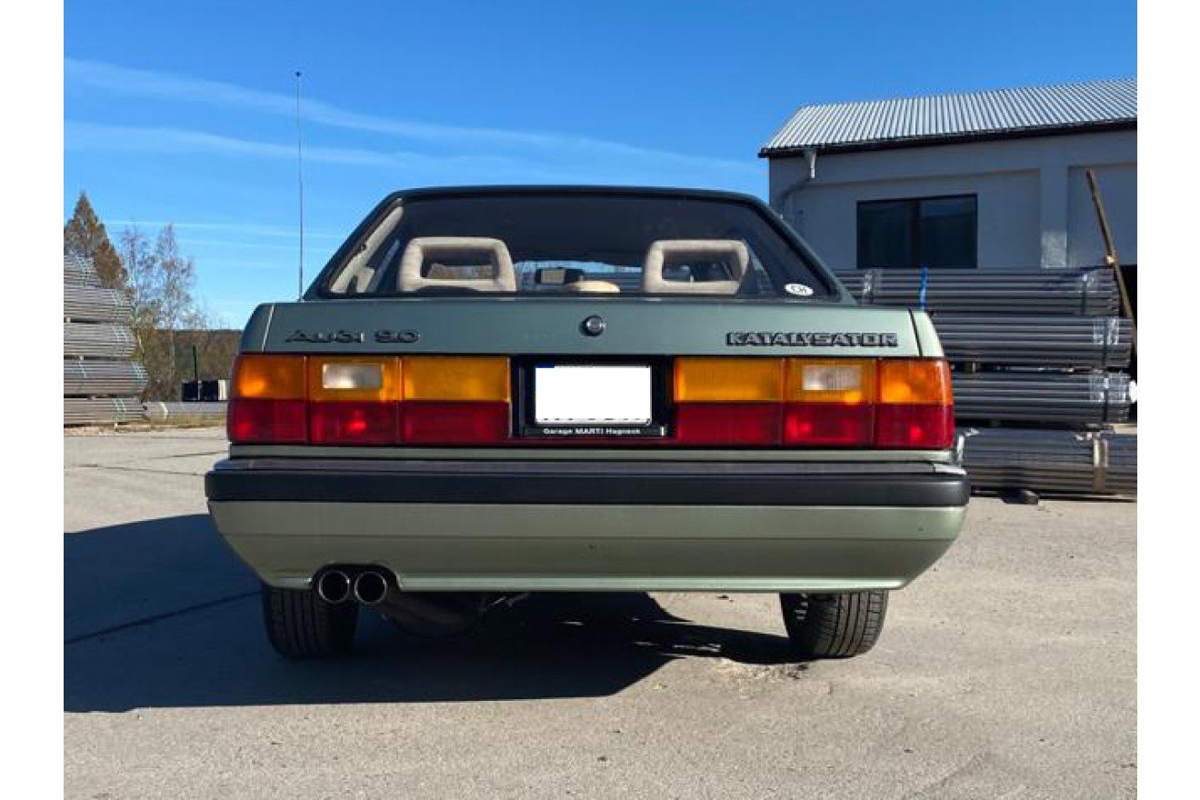 Fox Auspuff Sportauspuff Komplettanlage für Audi 80/90 1,3 1,6 1,8 1,9 2,0 2,1