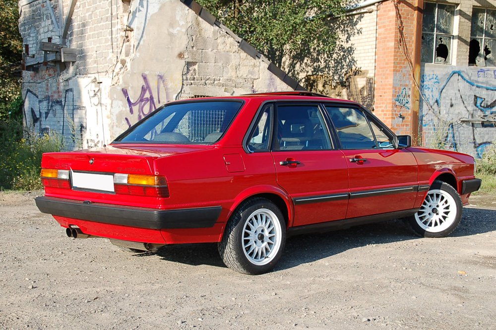 Fox Auspuff Sportauspuff Komplettanlage für Audi 80/90 quattro 81 Facelift 1.8l