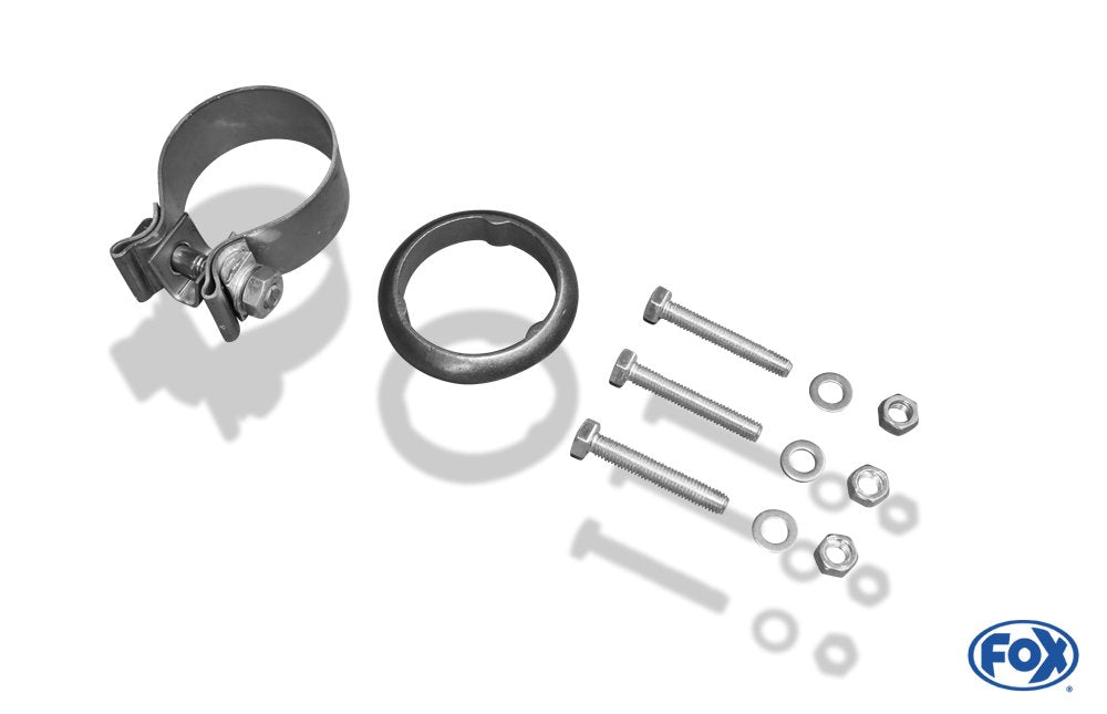 Fox Vorschalldämpfer Auspuff Sportauspuff für Audi 80/90 quattro 81 Facelift