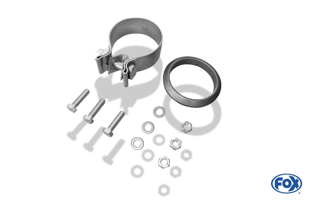 Fox Vorschalldämpfer Auspuff Sportauspuff für Audi Urquattro 2.2