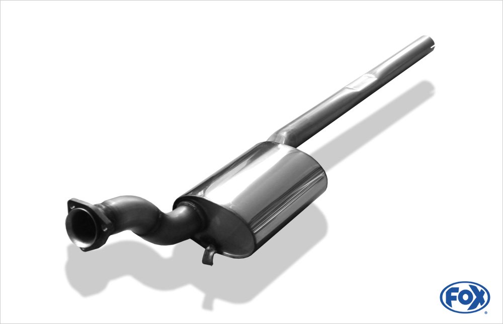 Fox Auspuff Sportauspuff für Audi 80/90 89 quattro 2.0l 82/83/85/101/118kW