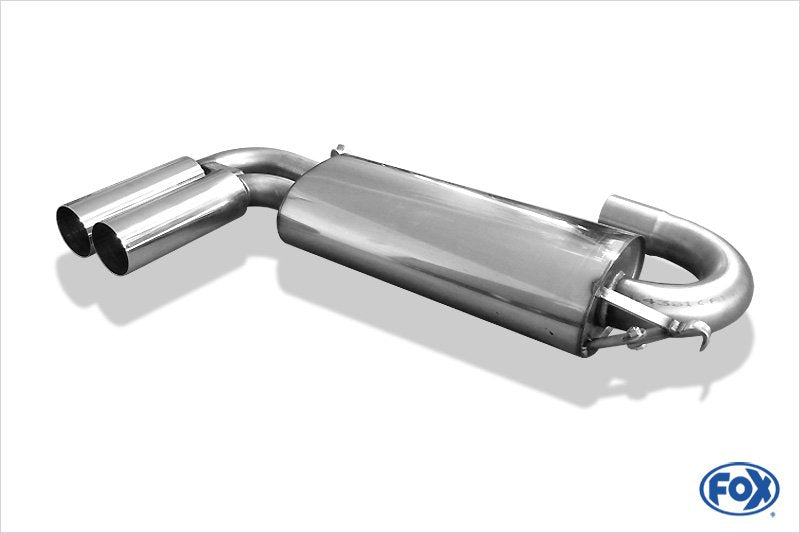 Fox Auspuff Sportauspuff für Audi 80/90 89 quattro 2.0l 82/83/85/101/118kW