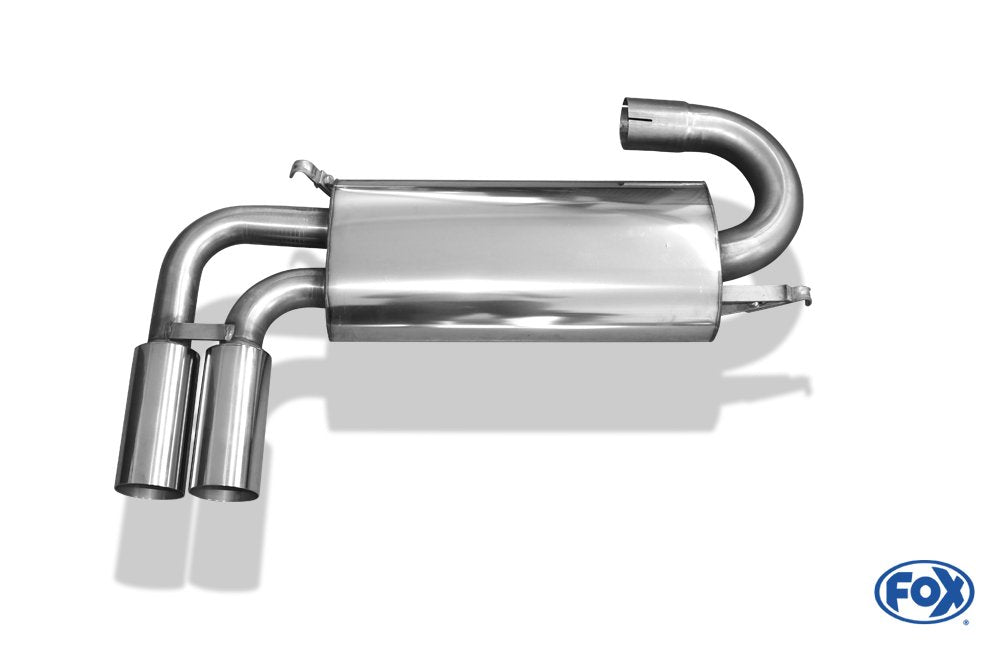 Fox Auspuff Sportauspuff für Audi 80/90 89 quattro 2.0l 82/83/85/101/118kW