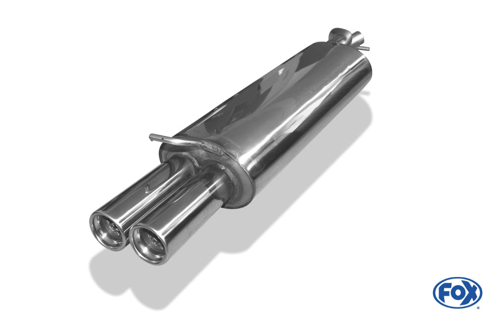 Fox Auspuff Sportauspuff Endschalldämpfer für Audi A3 Typ 8L 1,9l TDI