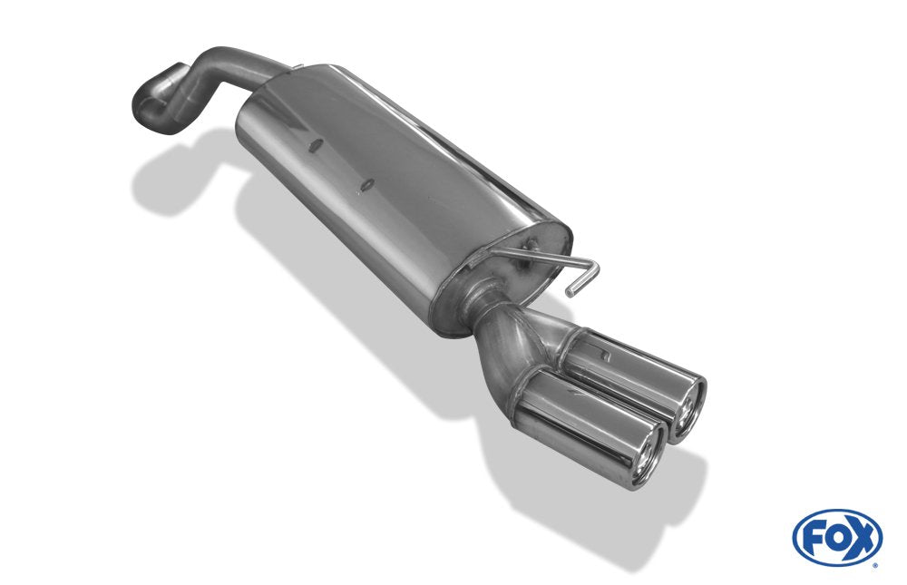 Fox Auspuff Sportauspuff Endschalldämpfer für VW New Beetle 1C, 9C, 1Y 1,6l