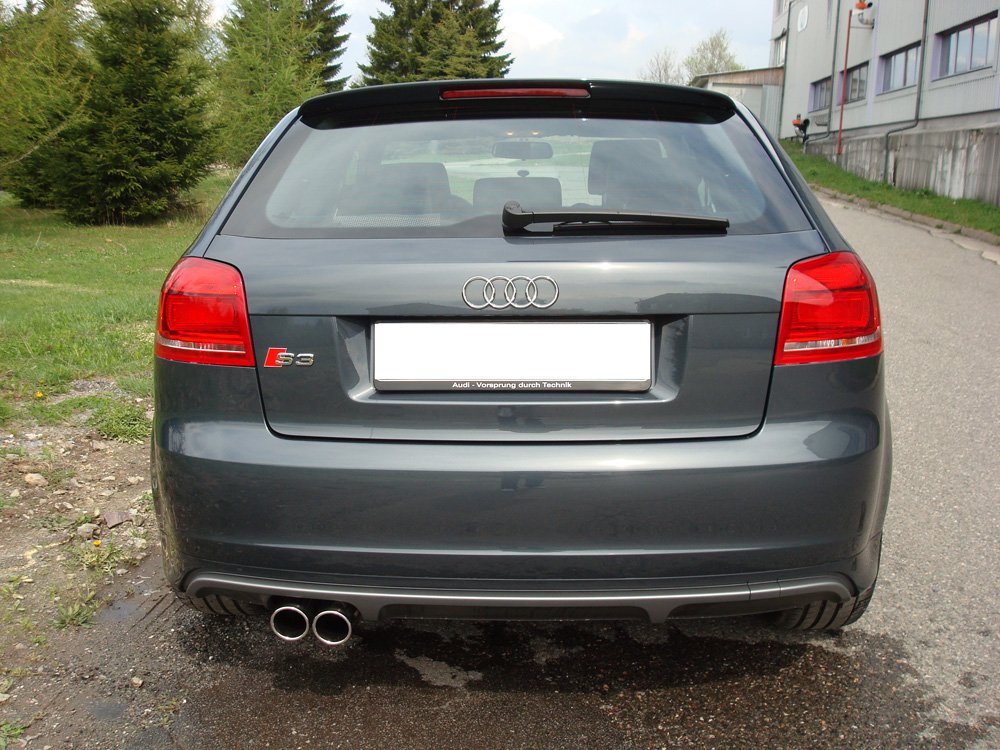 Fox Auspuff Sportauspuff Komplettanlage für Audi S3 8P 2.0l 188/195kW