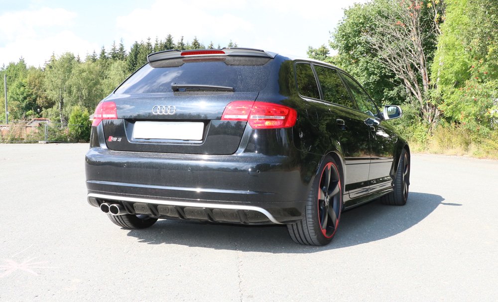 Fox Auspuff Sportauspuff Komplettanlage für Audi RS3 8P quattro Sportback 2,5l