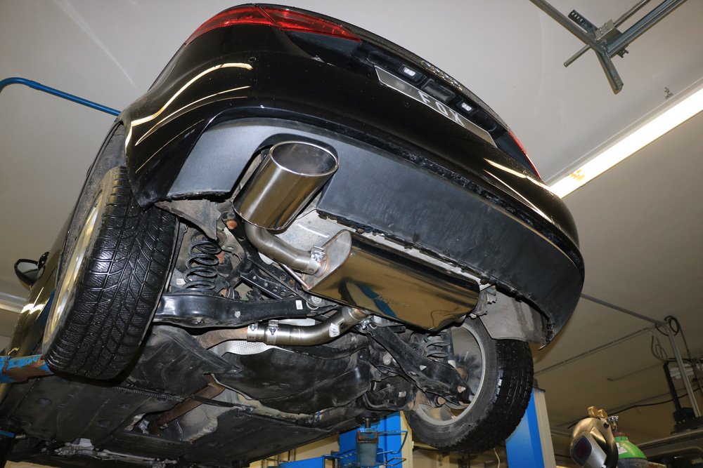 Fox Auspuff Sportauspuff Sportendschalldämpfer für Audi A3 8V Sportback 1.4 TFSI