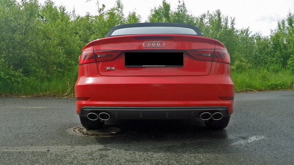 Fox Auspuff Duplex Sportauspuff Komplettanlage für Audi S3 8V Cabrio Limo 2.0l
