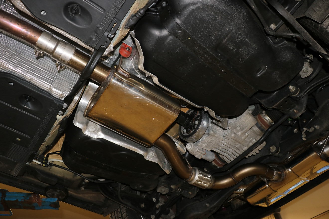 Fox Vorschalldämpfer Auspuff Sportauspuff für Audi A3 8V quattro 1,8l 132kW 2,0