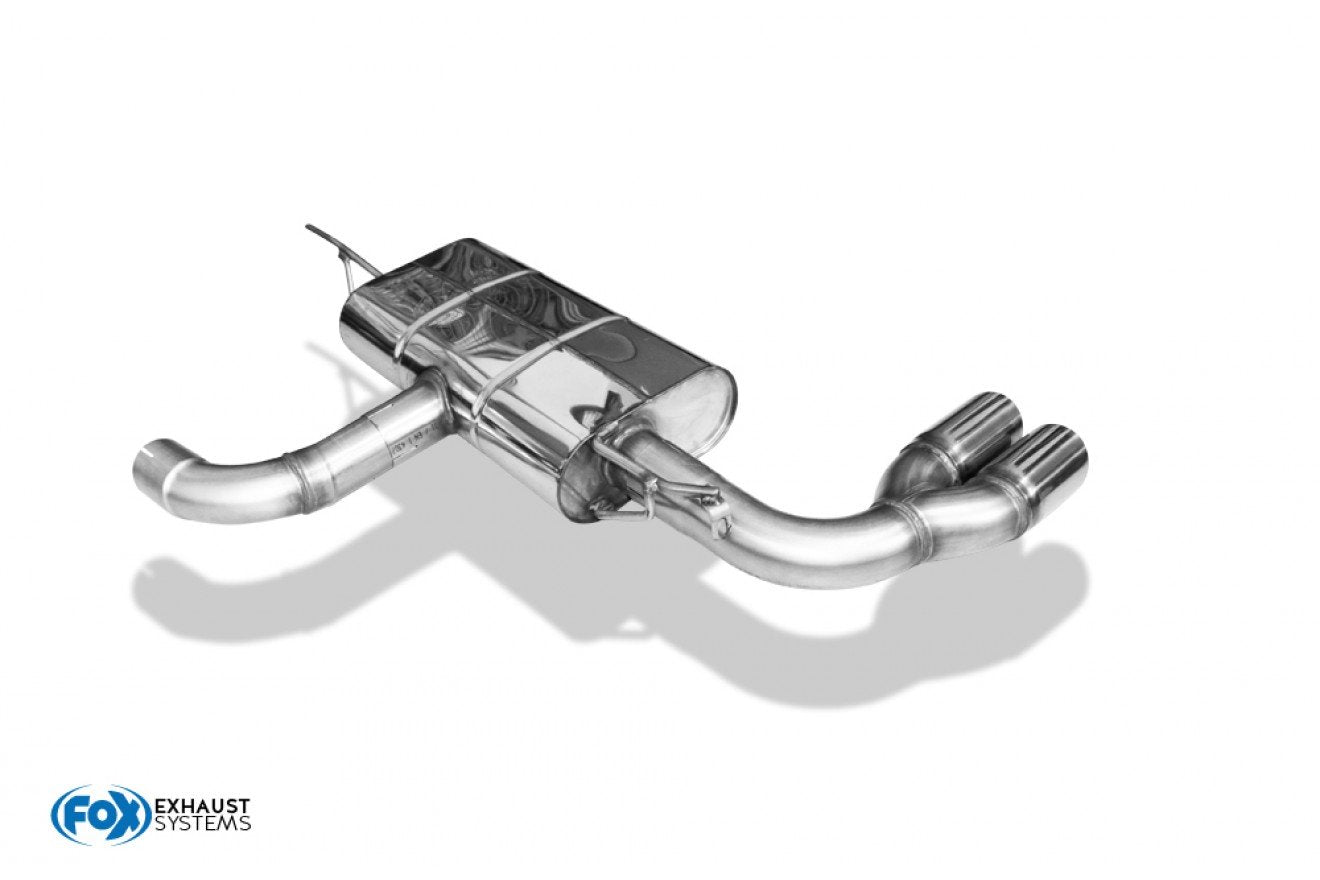 Fox Auspuff Sportauspuff Endschalldämpfer für Audi A3 8V Sportback quattro 1.8