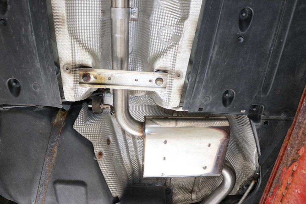 Fox Auspuff Sportauspuff Komplettanlage für Audi A4 B6 2.0l 96kW